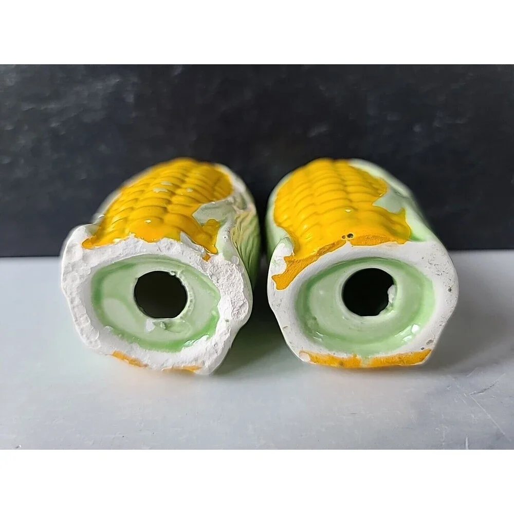 Corn On The Cob Salt And Pepper Shakers Vintage, READ Fair